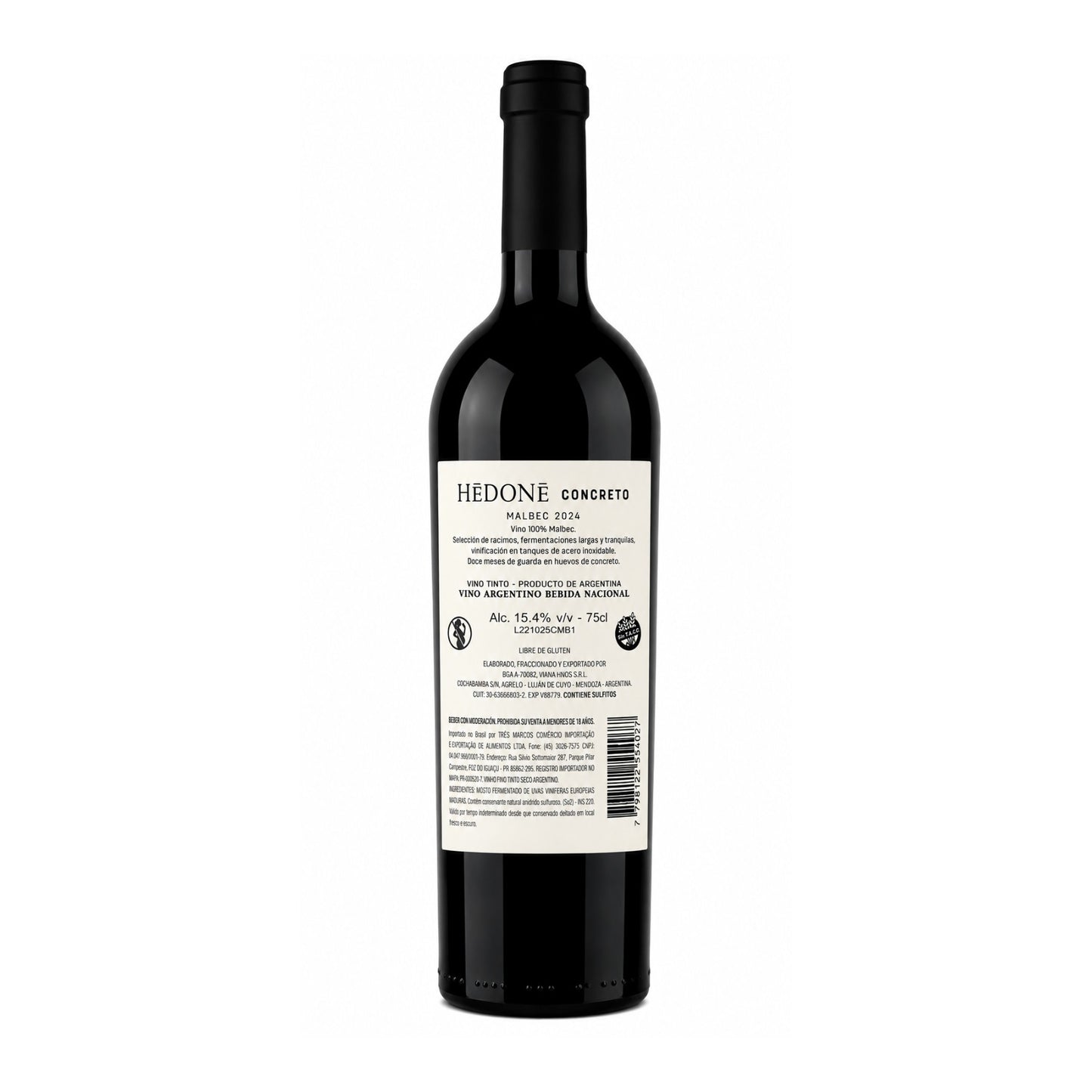 Hedone Concreto Malbec 2014