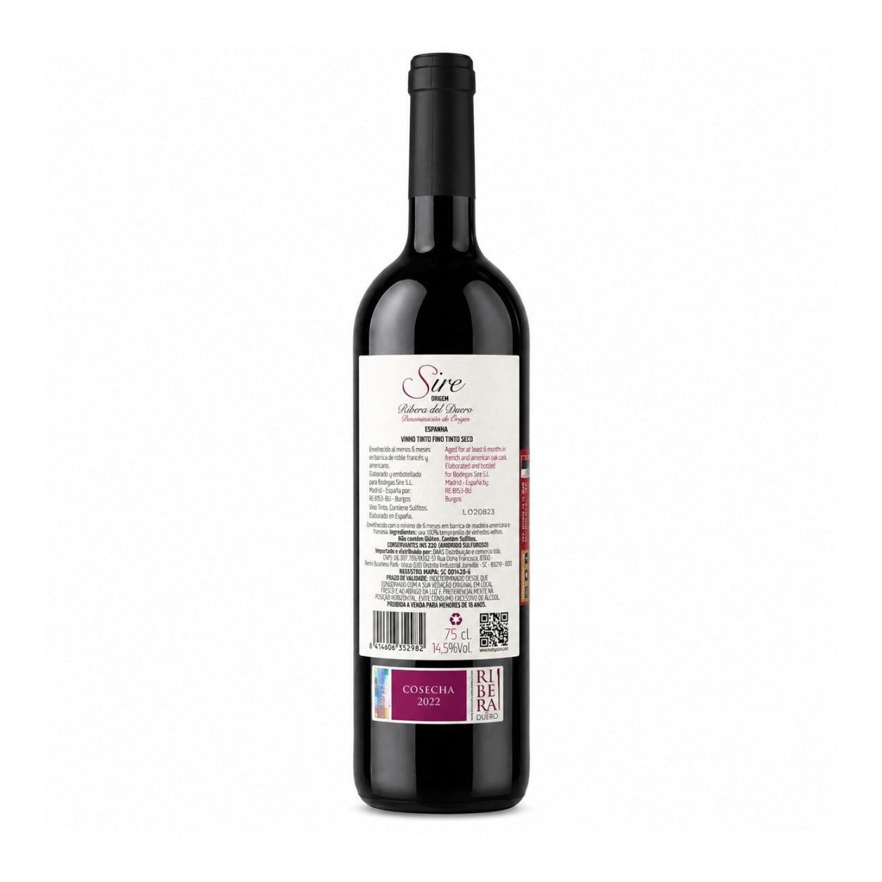 Sire Ribeira Del Duero Tinto Tempranillo